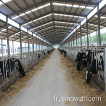 Maison préfabriquée en structure métallique préfabriquée pour animal